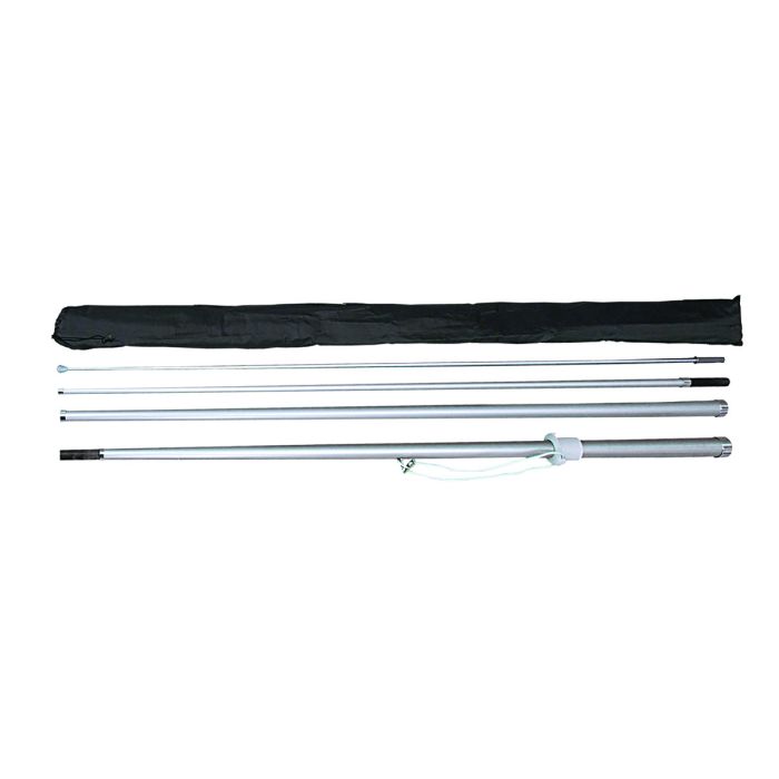 10 FT FIBERGLASS PLUS POLE WITH CORD & SNAP