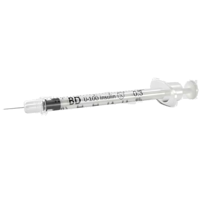 BD Insulin Syringes with BD Ultra-Fine™ needle 0.5mL 12.7mm x 29G U-100 200  per Box - SAVELIVES