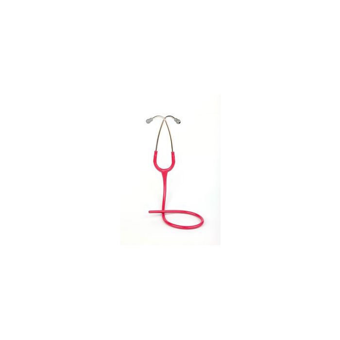 3M™ Littmann® Stethoscope Binaurals for Classic II S.E., Classic II, Classic II Pediatric and Infant, Select and Lightweight II S.E., Raspberry Tube, Grey Eartips, 28 inch