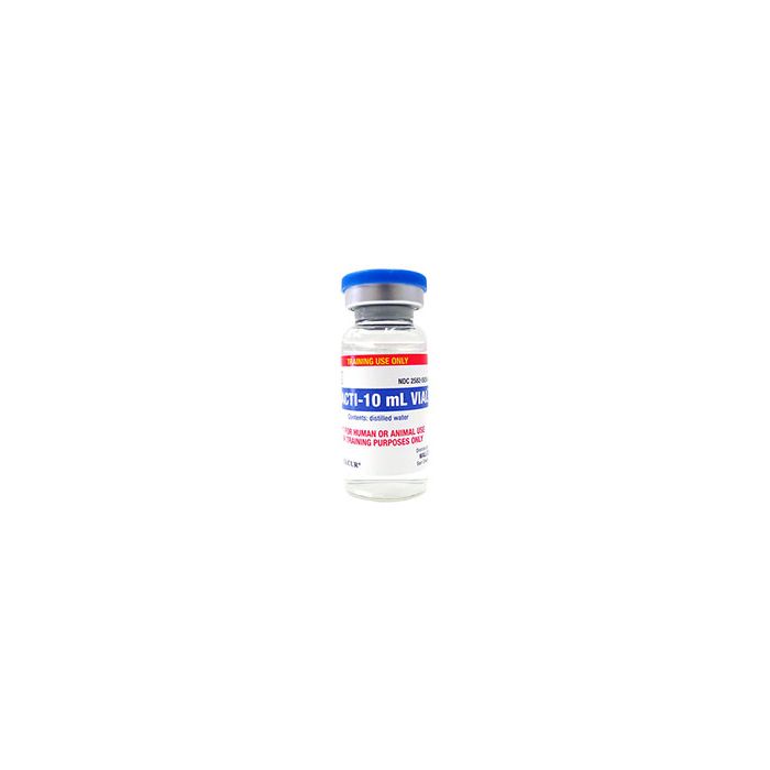 PRACTI-10 ML VIAL. DISTILLED WATER. BOX OF 30.