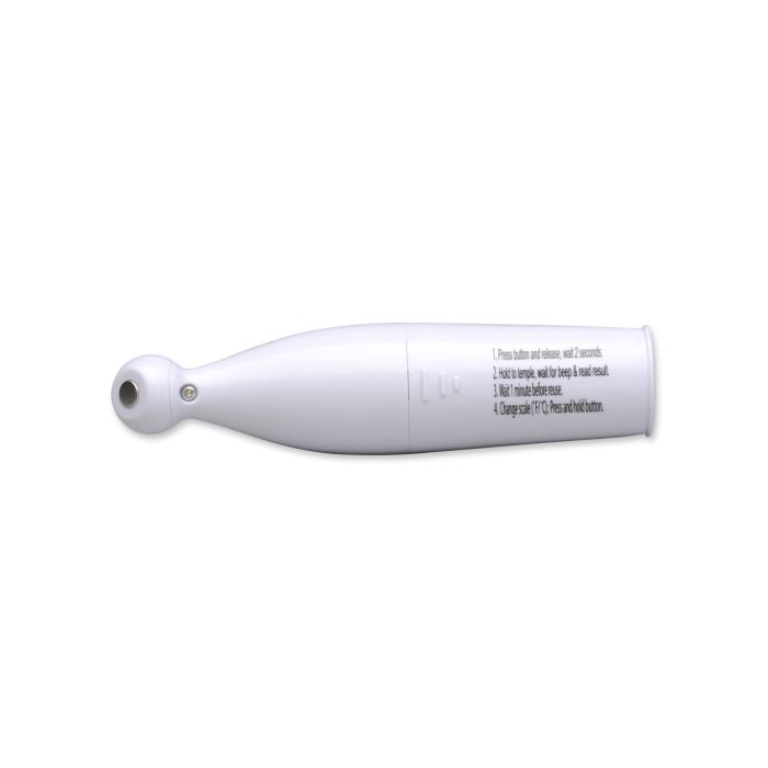 ADTEMP Temple Touch Dig Therm Display Pkg, 6 sec, 12/pkg