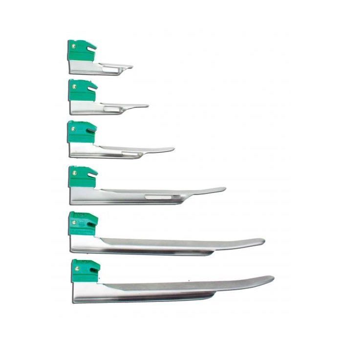 Miller Neonate GreenLine/D disposable laryngoscope blades SAVELIVES