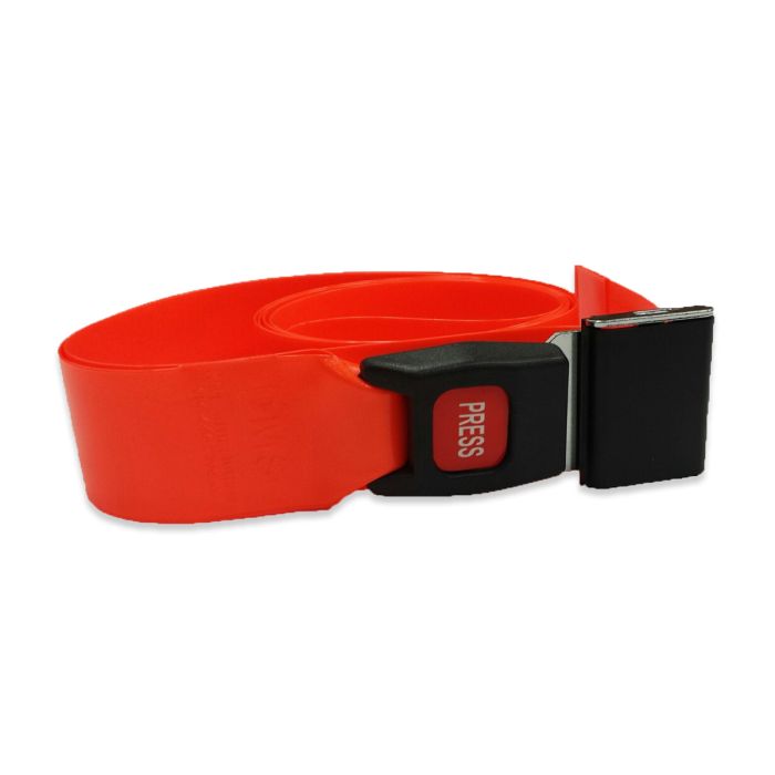 Ultra Guard Restraint Strap, 1 pc, 2ft, Metal Push Button Buckle