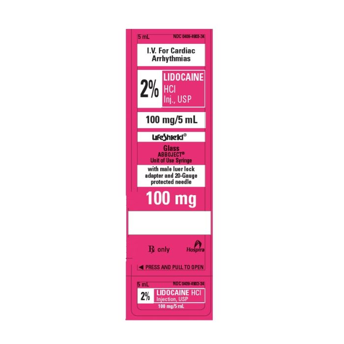 2% LIDOCAINE HCI INJ., USP 100mg/5mL SYR 2% LIDOCAINE HCI INJ., USP 100mg/5mL SYR