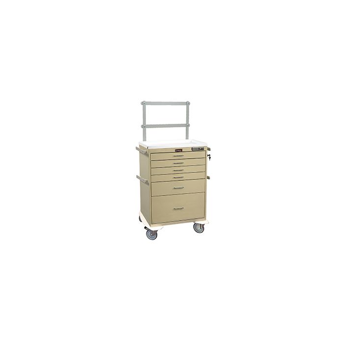 6 Drawer Workstation (Tall) with Basic Electronic Pushbutton Lock, Specialty Package