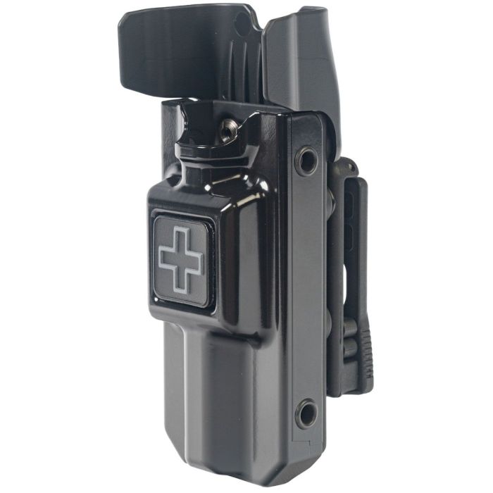 RIGID GEN 7 TOURNIQUET CASE WITH SHIRT SHIELD - POLISHED BLACK