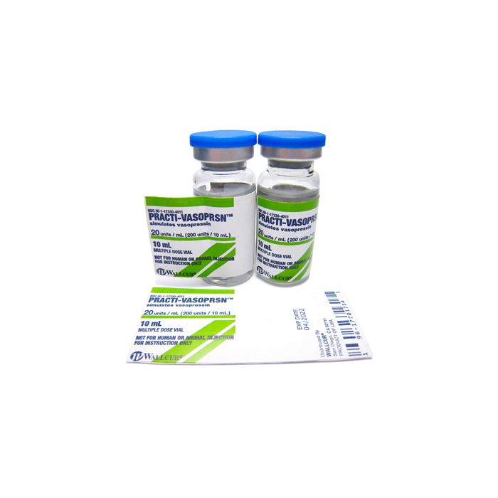 PRACTI-VASOPRESSIN LABEL. SET OF 100.