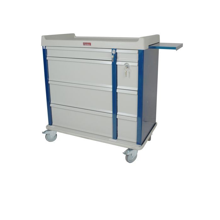 OptimAL Line All Aluminum 600 Punch Card Medication Cart