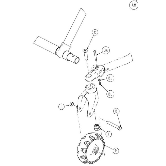 BEARING, PIVOT BASE TUBE