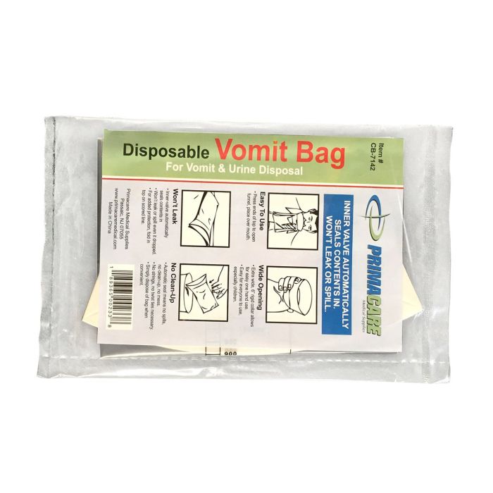 Disposable Vomit Bag, 50 per case