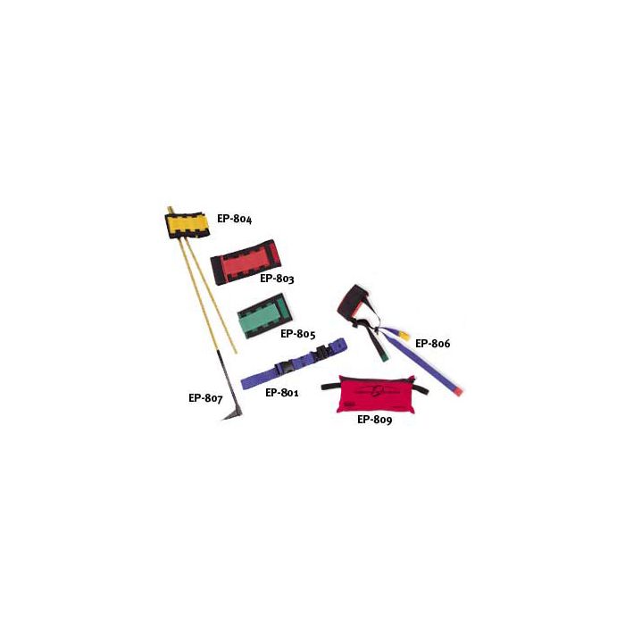 OTD Elastic Strap Set - 3 Straps: Thigh, Knee and Ankle