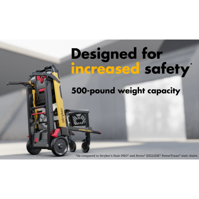 Stryker Xpedition Powered Stair Chair High Configuration