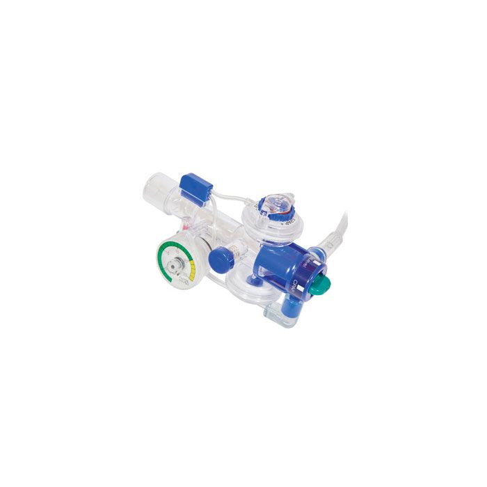 Flow-Safe II+® BiLevel CPAP Full Face Mask with Straight Swivel Port and Headstrap  5 per Box  Choose Mask Size