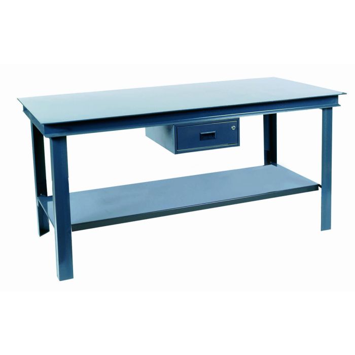 14000# HD WORK BENCH W/ #177 DRAWER, #95 GRAY