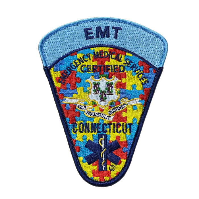 EMERGENCY MEDICAL TECHNICIAN EMT PATCH FIRST 1ST RESPONDER RESCUE PARAMEDIC