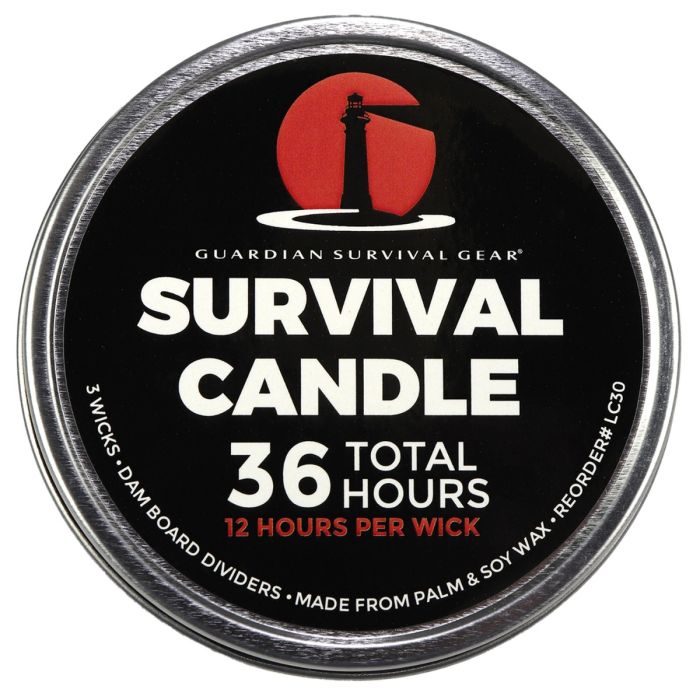 36 Hour Emergency Candle