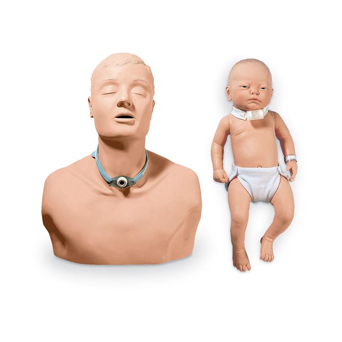 Tracheostomy Care Simulator Set, Adult & Infant SAVELIVES