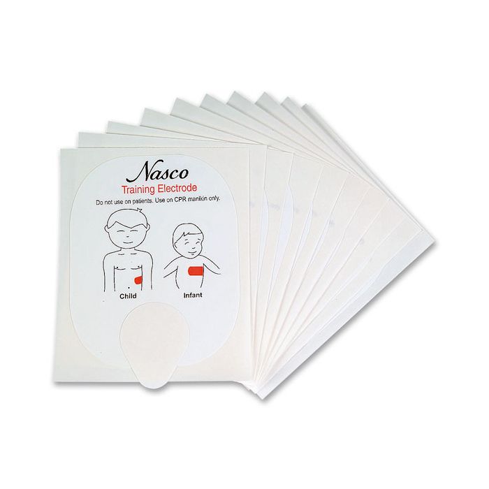Pediatric AED Training Pads, Repl. (Pkg. 5 Pair)