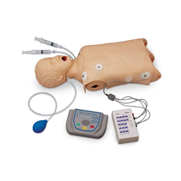 Advanced Child AMT Defib Torso w/ECG & AED