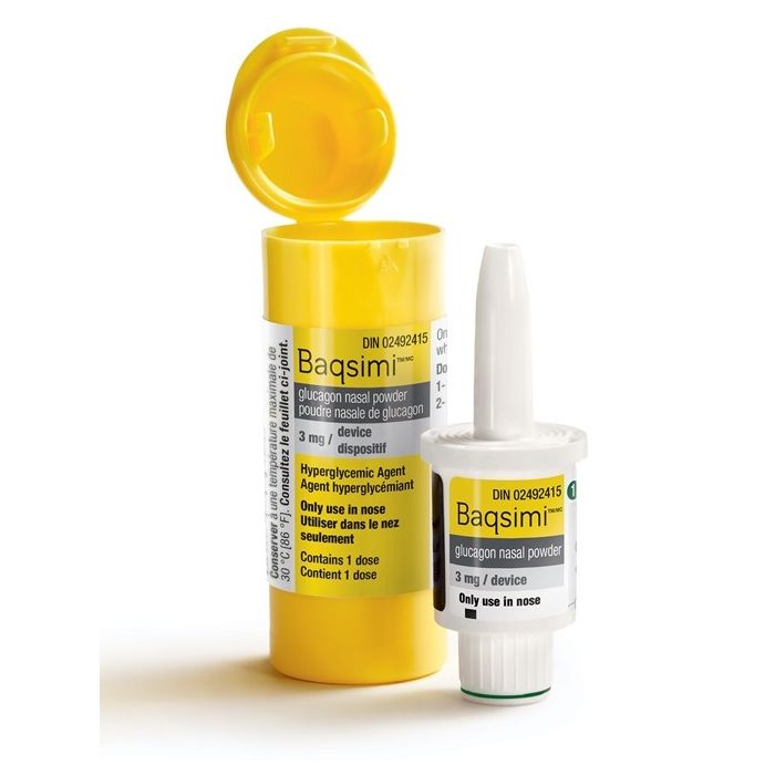 Glucagon Nasal Powder BAQSIMI 3MG