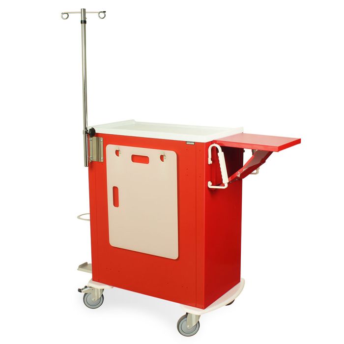 Emergency Standard Package for MDS30xx/MPA30xx, includes: 1 each MD-IV2 - IV Pole, 1 each MD-DRPSHLF - Side Mounted M-Series Drop Shelf, 1 each UHOOKS2 -Utility Hooks, set of 2, 1 each MD-CARDBRD - Cardiac Board, 1 each O2HLDR - Oxygen Tank Holder, 2