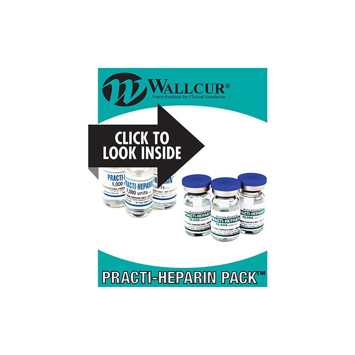 PRACTI-HEPARIN TEACHING MODULE. EACH.