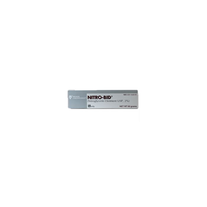 NitroBid Ointment Nitroglycerin Ointment USP, 2. 60g/tube SAVELIVES