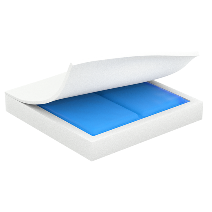 Bariatric Gel Foam Cushion, 24" x 18" x 3"