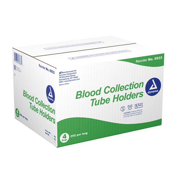 Blood Collection Needle Holders, 4/250/cs