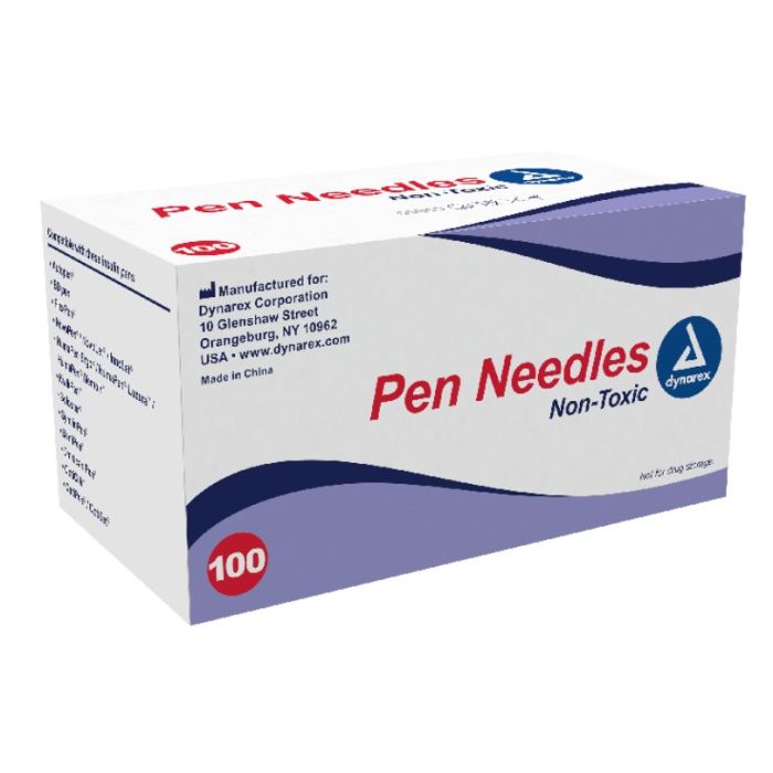 Pen Needles, 31G, 5 mm, 12/100/cs