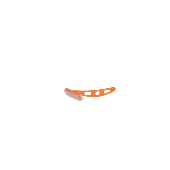 Razor, Security Shield®, Single Edge, short orange handle  500/bx, 4 bx/cs