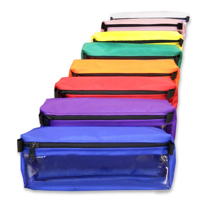 Color Coded Pouches Multi-Color