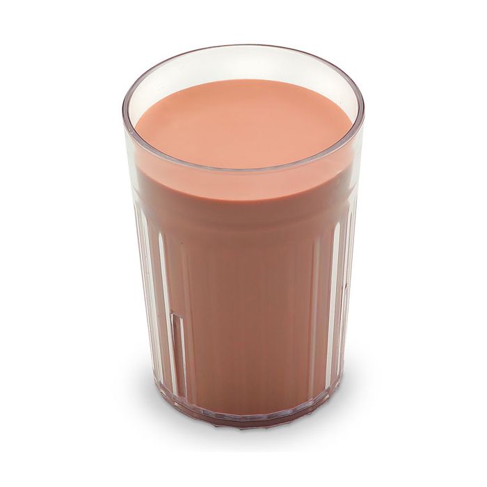 Chocolate Milk in Glass, 8 fl. oz.