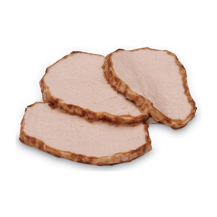 Pork Tenderloin, cooked, sliced, 3 oz.