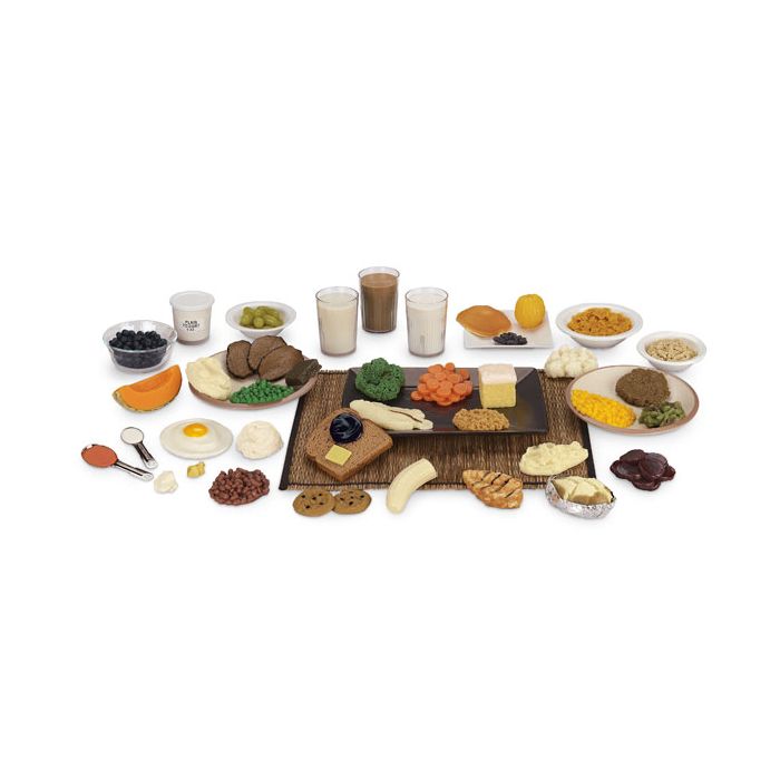 Carb Counting Food Kit and Tear Pad