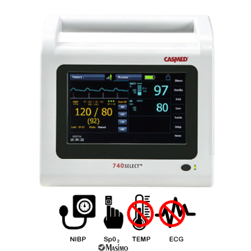 Zoe Medical 740SELECT - XM000 (MAXNIP, Masimo SpO2)