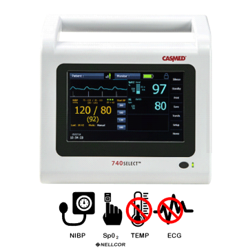 Zoe Medical 740SELECT - XN000 (MAXNIBP, Nelicor SpO2)