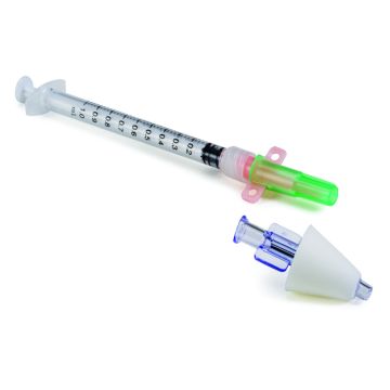 LMA® MAD Nasal™ Intranasal Mucosal Atomization Device with 1 mL Syringe and Vial Adapter