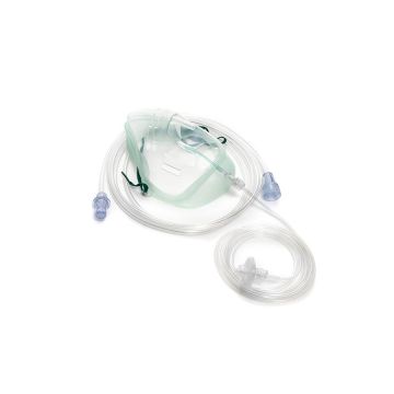 Sentri™ Intersurgical EcoLite™, adult, mask with CO2 monitoring line, filter and tube with universal connector, 2.1m