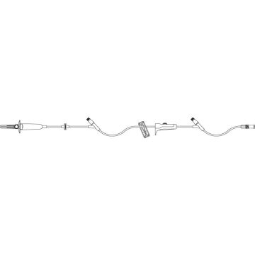 LifeShield Primary Piggybaxk IV Set 15 Drop/ 48/Case