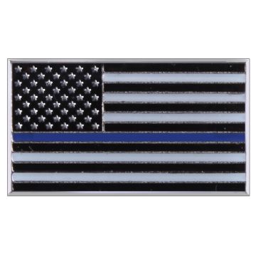 Thin Blue Line Flag Pin