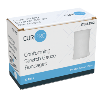Stretch Gauze Bandage Roll 2" Non Sterile
