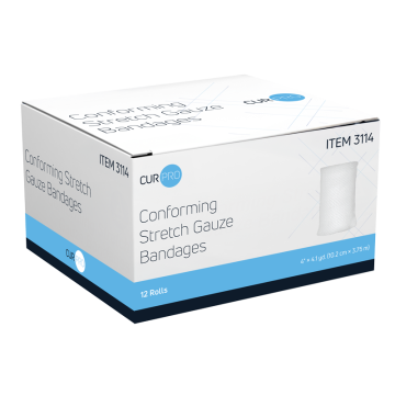 Stretch Gauze Bandage Roll Sterile 4"