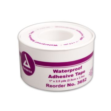 Waterproof Adhesive Tape 1" x 2.5yds 48/Cs