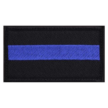 Thin Blue Line Patch - Hook Back