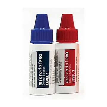 Microdot PRO Control Solution (level 1 Lo and 3 Hi, box w/ 2 bottles)