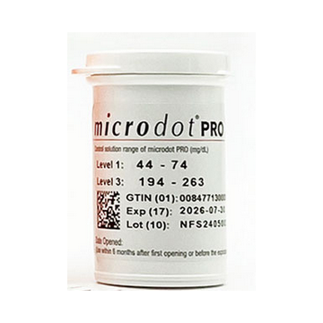 MICRODOT Pro Test Strip 50 count Bottle