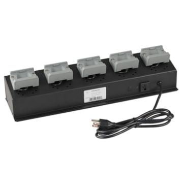 5-Unit Bank Charger - 120V AC - USB HAZ-LO Headlamp