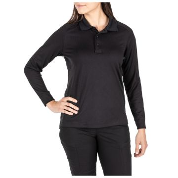 WOMENS PERFORMANCE POLO LONG SLEEVE