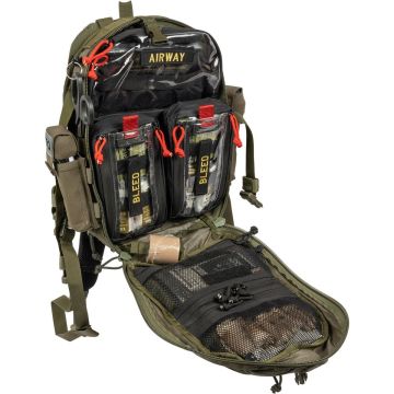 MINI MEDIC KIT WITH COMBAT GAUZE - RANGER GREEN